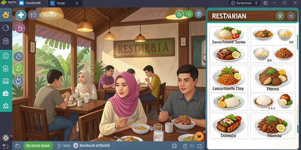 Tampilan antarmuka yang menarik dan user-friendly.