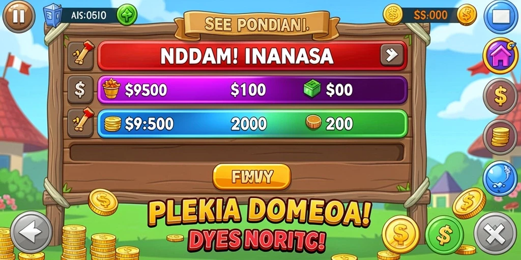 Screenshot dari karakter yang sedang bertarung.