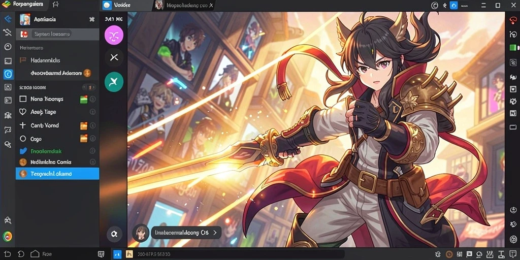 Tangkapan layar dari gameplay intens saat menjelajahi dunia.