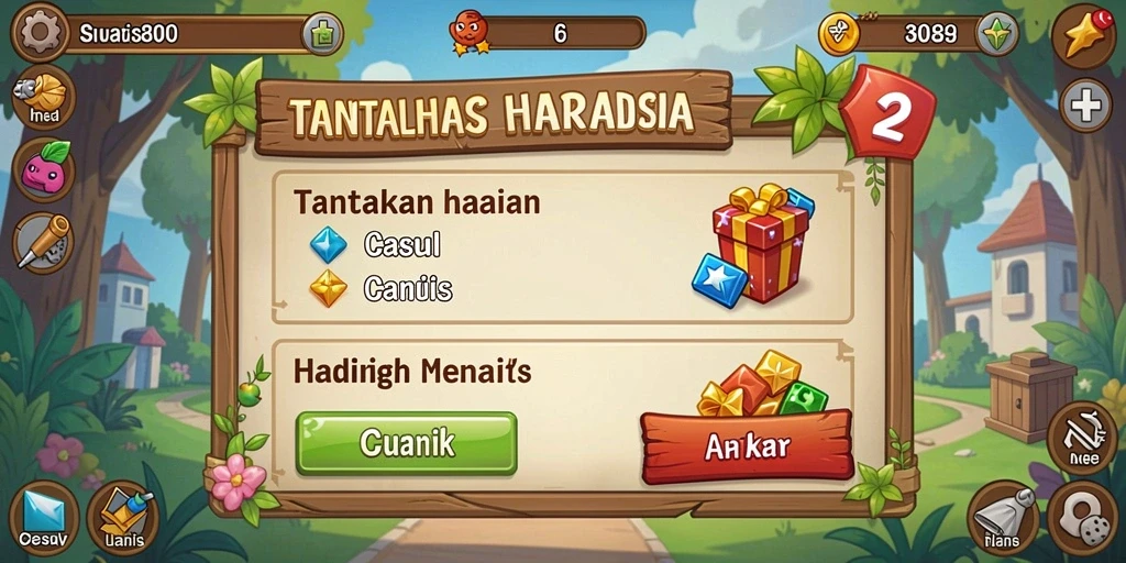 Tampilan antarmuka yang menarik dan mudah digunakan.