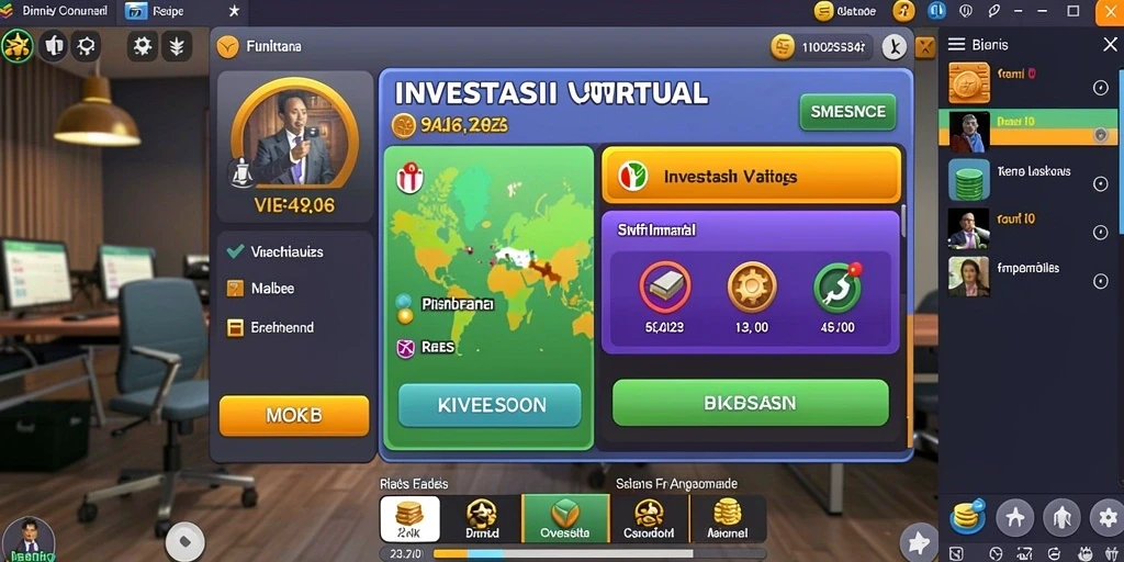Ilustrasi karakter utama dalam game NK666.