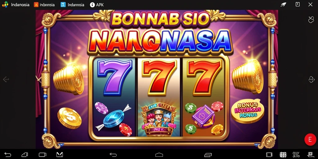 Tampilan menarik dari permainan slot yang tersedia.